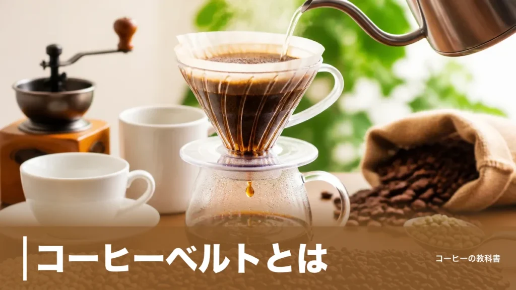 コーヒーベルトとは？北緯25度～南緯25度に産地が集中する理由と2050年問題のアイキャッチ画像