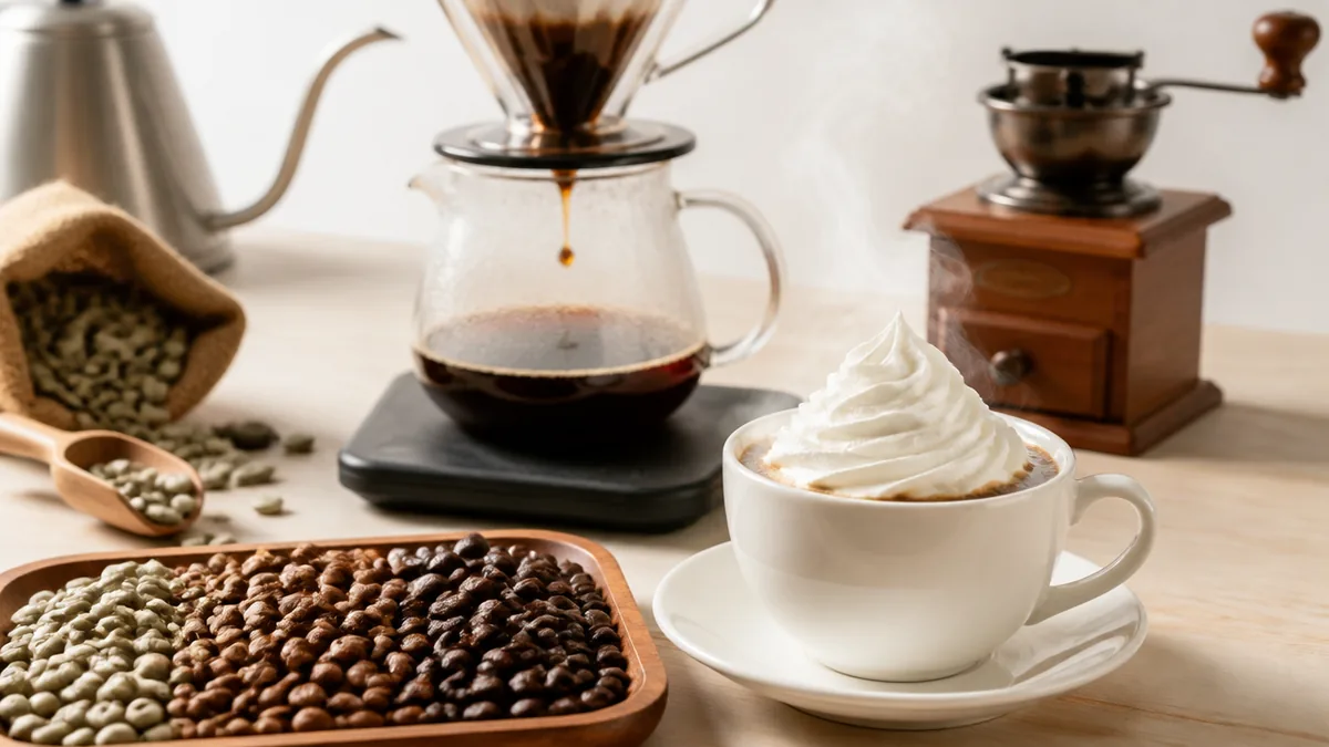 ウィンナーコーヒーはなぜ混ぜずに飲む?本場の呼び名とクリームの役割の解説画像