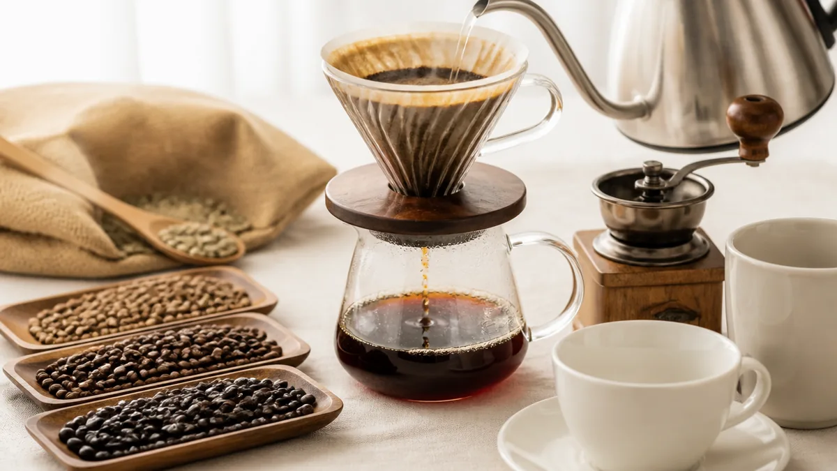 コーヒー何時まで飲める?就寝9時間前でも眠りに響く量と半減期3〜7時間の計算のアイキャッチ画像