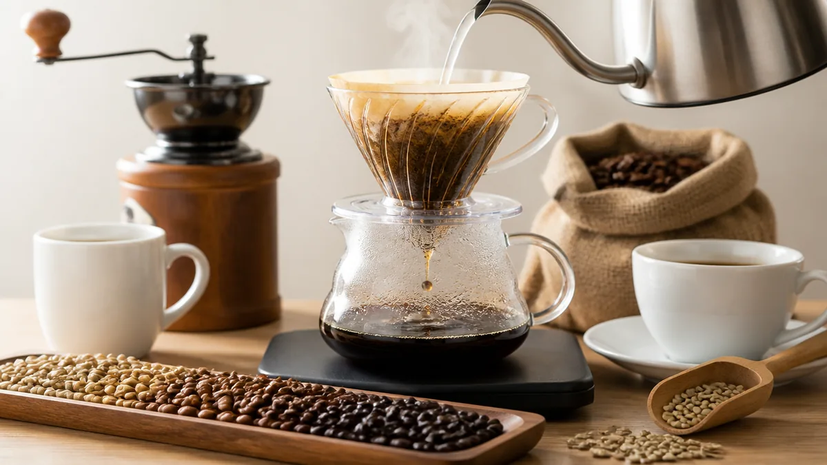 コーヒー豆1杯何グラム？目安は約10g、でも数字が分かれる理由があるの解説画像