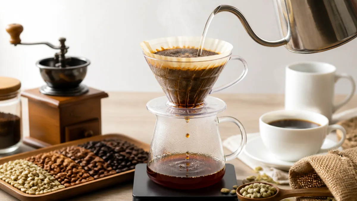 コーヒーの匂いは3つの場面で変わる|挽く・淹れる・口に含むの解説画像