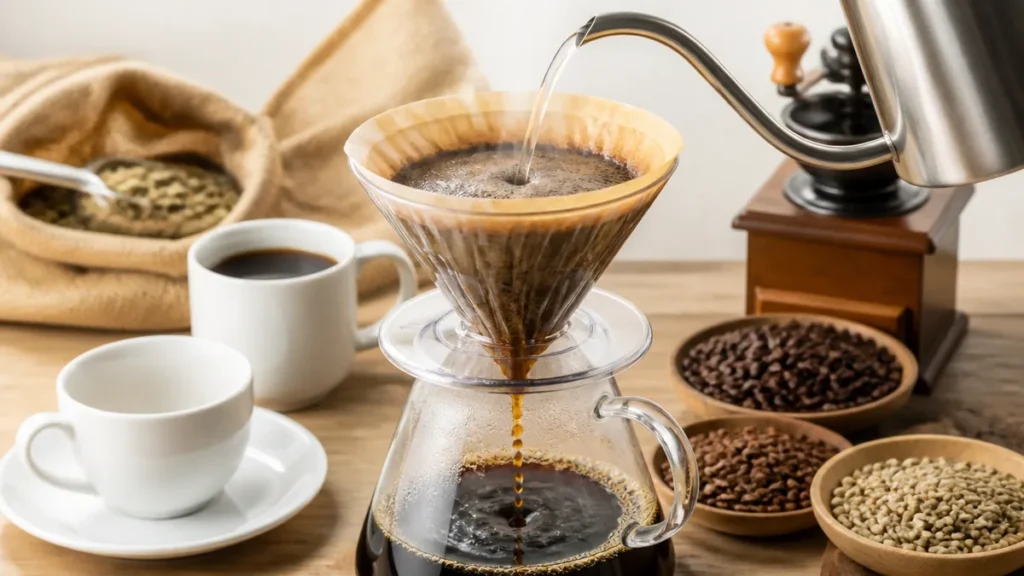 コーヒーモカとは？イエメンの港町が名前の由来、マタリとハラーの違いと淹れ方のアイキャッチ画像