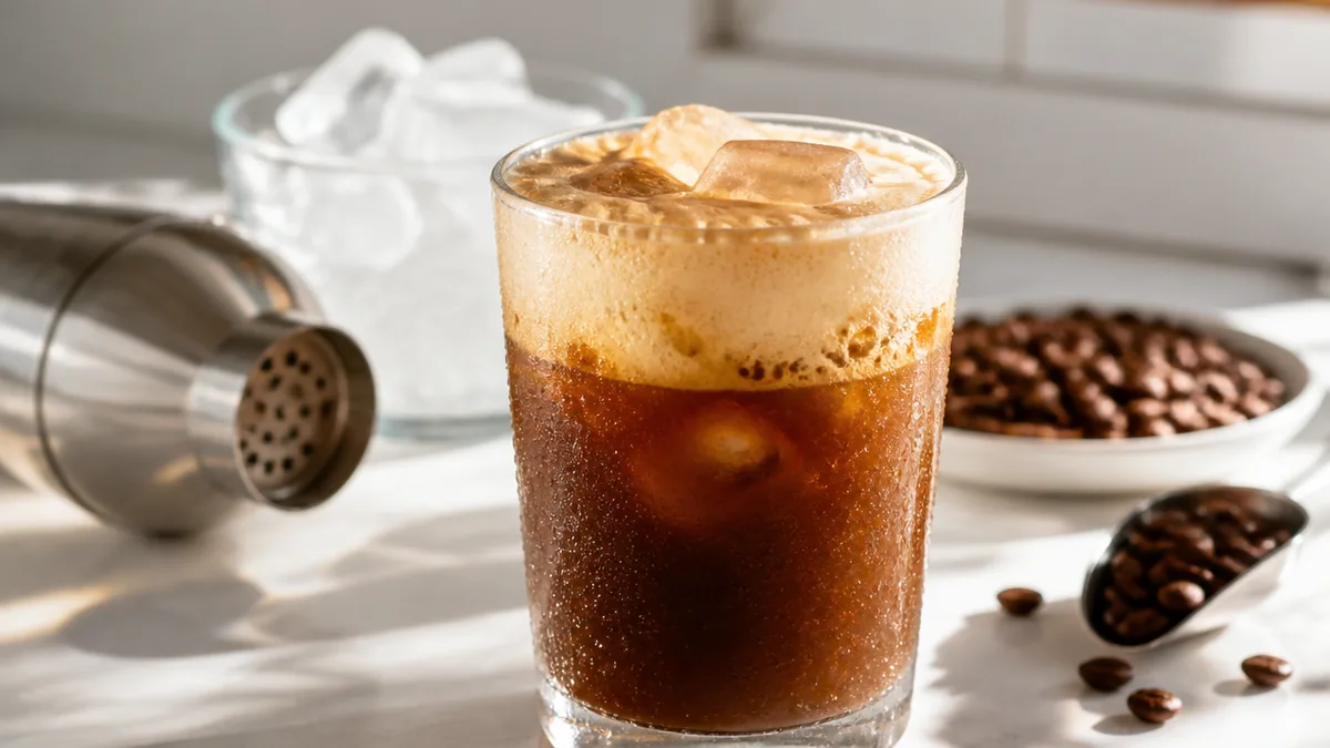 シェカラートとは?エスプレッソを氷と一緒に振って冷やす一杯の解説画像