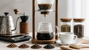 水出しコーヒードリップは1秒に1～1.5滴が目安！浸漬式との味の違いと器具の選び方のアイキャッチ画像