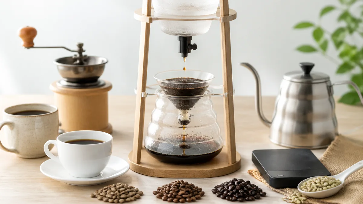 水出しコーヒードリップとは?お湯を使わず時間で引き出す淹れ方の解説画像