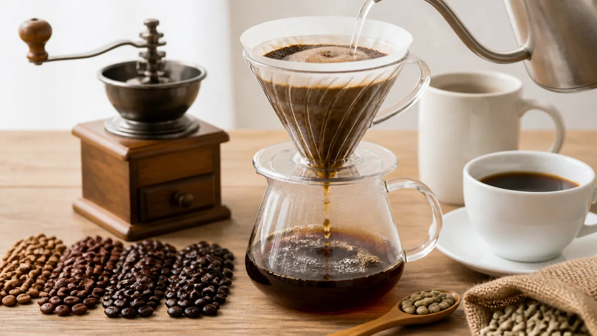 コーヒーが弱酸性になる理由——pH約5.0の正体の解説画像