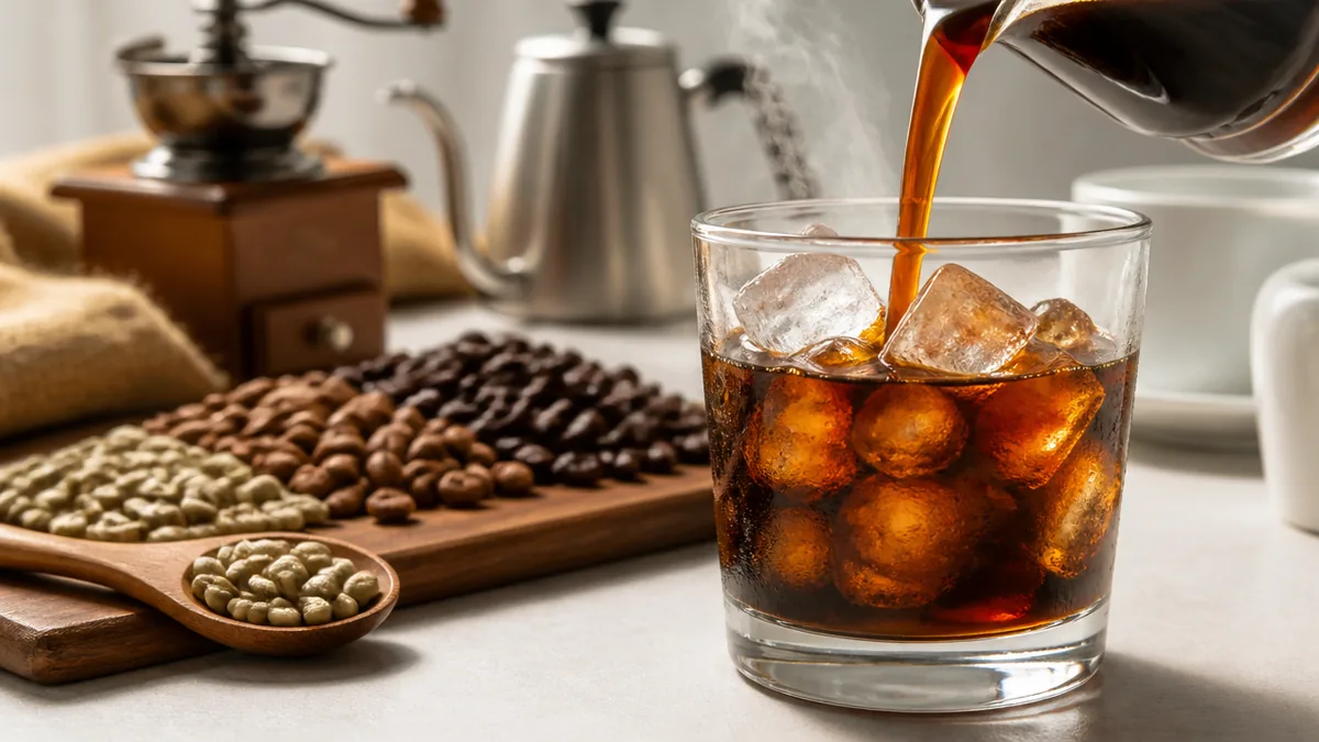 エスプレッソアイスコーヒーとは？氷に注ぐだけで成り立つ理由の解説画像