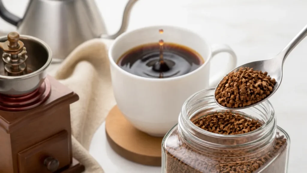 インスタントコーヒー消費期限はない？日付は賞味期限、開封後は約1か月で飲み切る理由のアイキャッチ画像