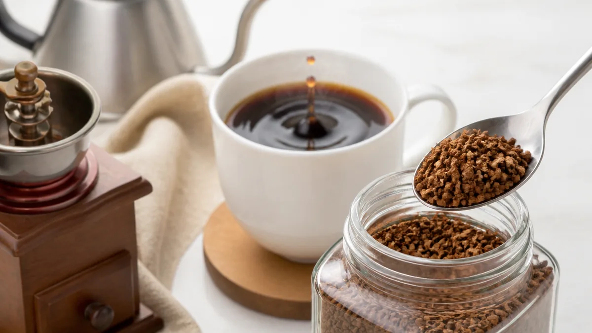 インスタントコーヒー消費期限はない？日付は賞味期限、開封後は約1か月で飲み切る理由のアイキャッチ画像