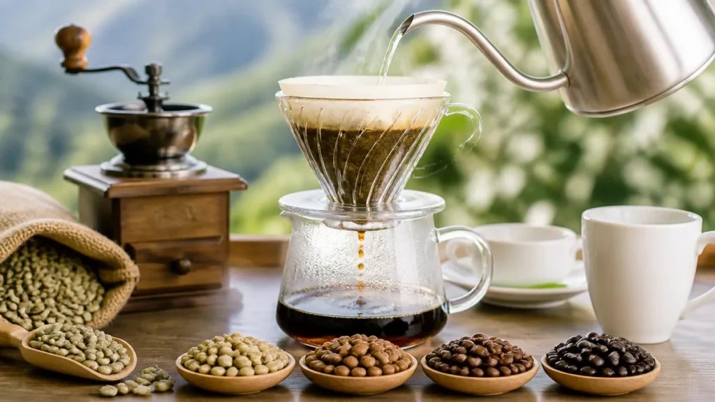 コーヒーメキシコの特徴とは？世界9位・主要4州で生産9割の産地と品種の読み方のアイキャッチ画像