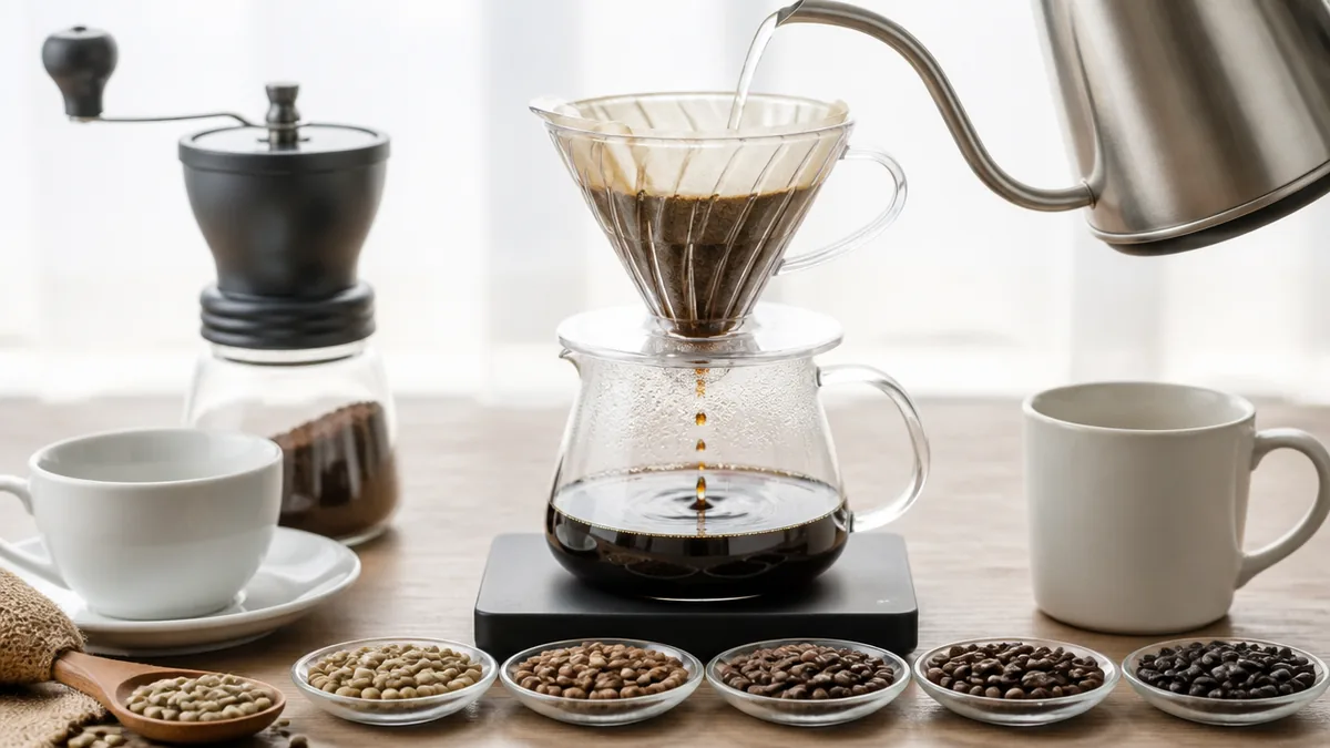 濃いコーヒーとは?「濃度」と「苦味」は別の物差しの解説画像