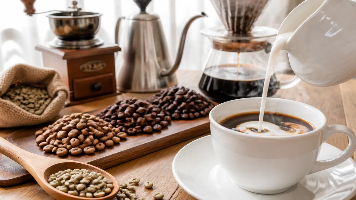 コーヒーに生クリームを足すと何が変わる？「まろやかさ」の正体を数字で見るの解説画像
