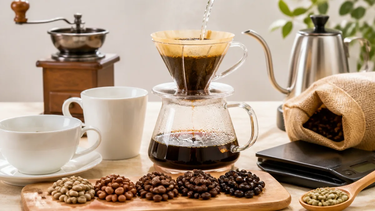 コーヒーカップとティーカップの違いは口径と深さ!同じ240ccでも形が変わる理由と選び方のアイキャッチ画像