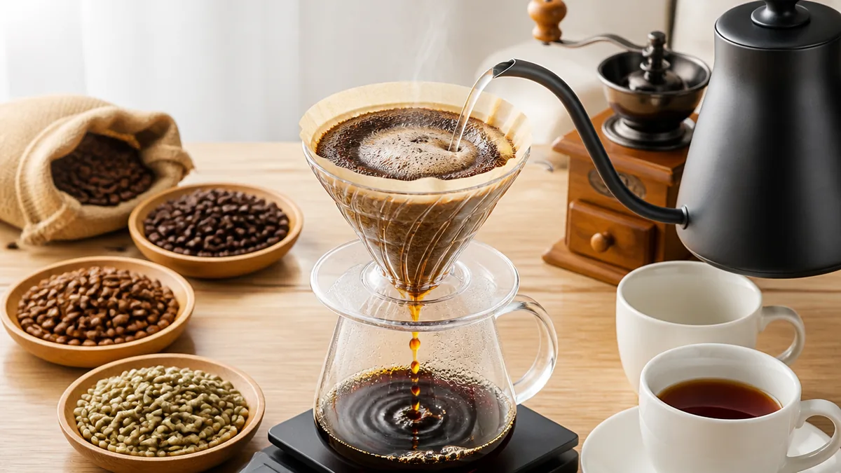 ドリップコーヒーを美味しく淹れる「6つの基本原則」とは?の解説画像
