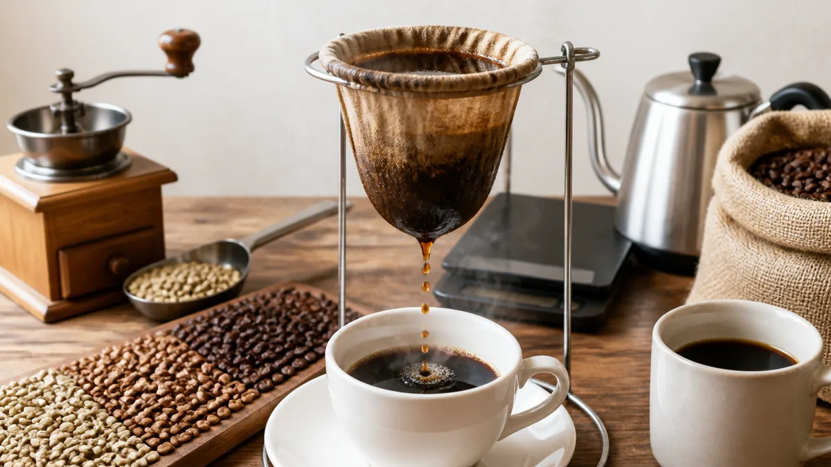シンガポールのコーヒー「コピ」とは?名前の由来と味を決める組み合わせの解説画像
