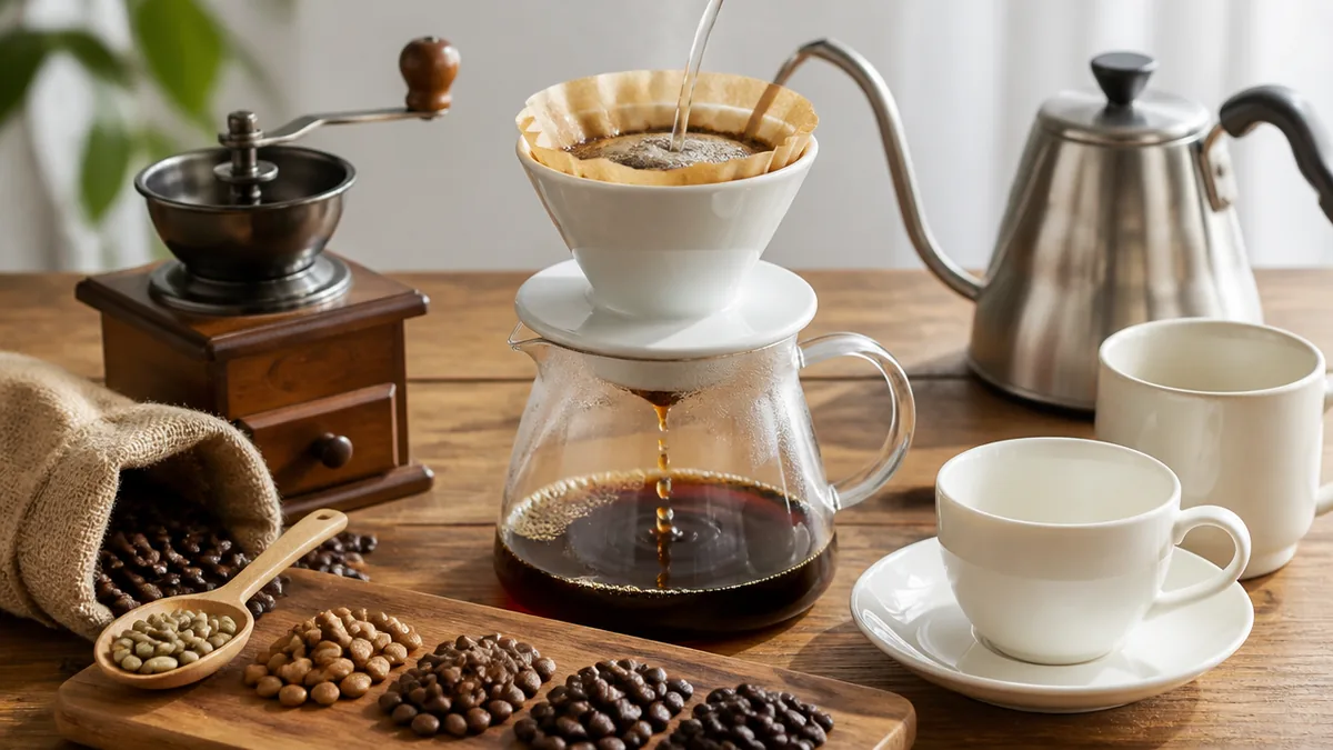 コーヒーを淹れる道具、最低限そろえるのはどれ?必須3つと便利な6つの解説画像